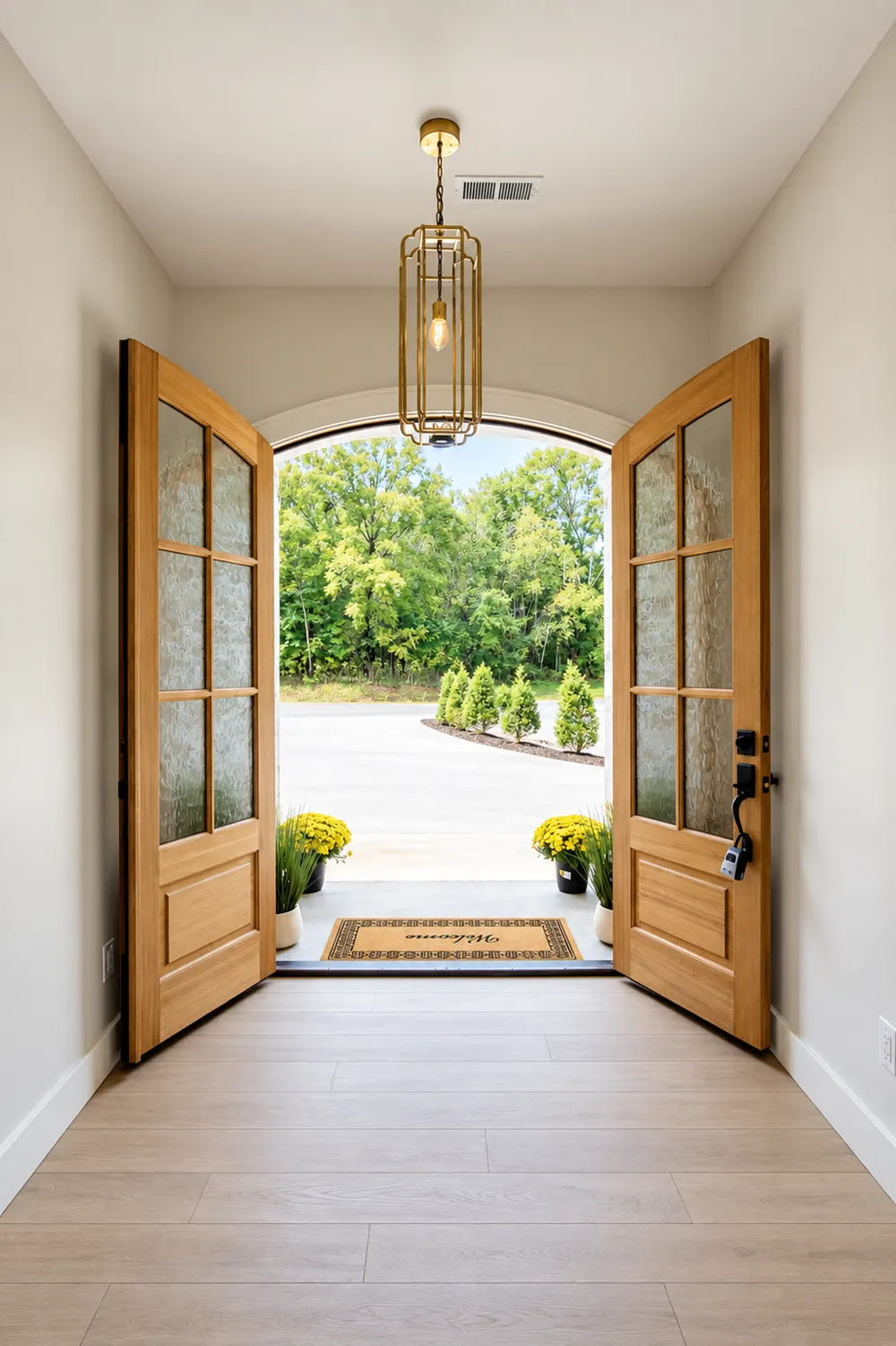 Saloli — Symmetrical entryway
